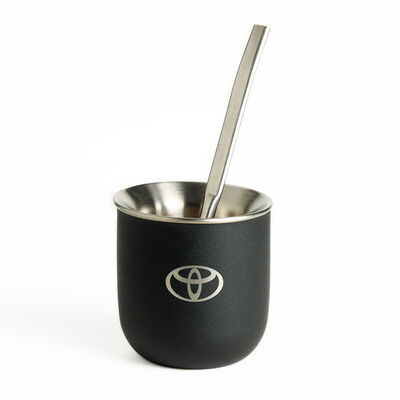 MATE CON BOMBILLA Y YERBERO